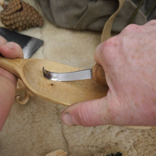 Load image into Gallery viewer, Medium Hybrid Crook Knife - Ben & Lois Orford