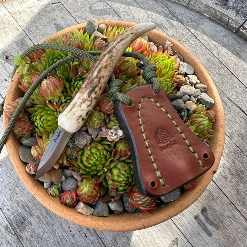 Load image into Gallery viewer, Orford Tan AEB-L Field Knife
