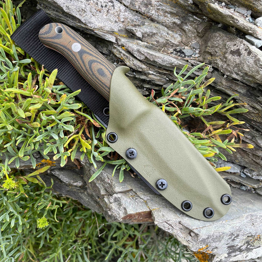 Multicam Micarta Woodlander Classic