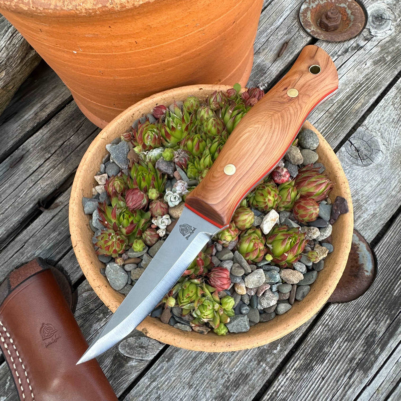 Load image into Gallery viewer, English Yew Precision Sloyd knife
