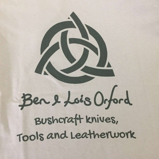 'Eat, Sleep, Bushcraft' T-Shirt - Sand