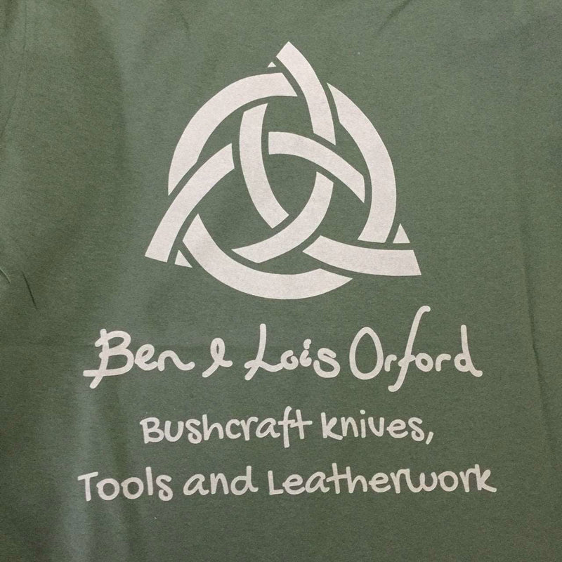 Load image into Gallery viewer, &#39;Eat, Sleep, Bushcraft&#39; T-Shirt - OD Green - Ben &amp; Lois Orford
