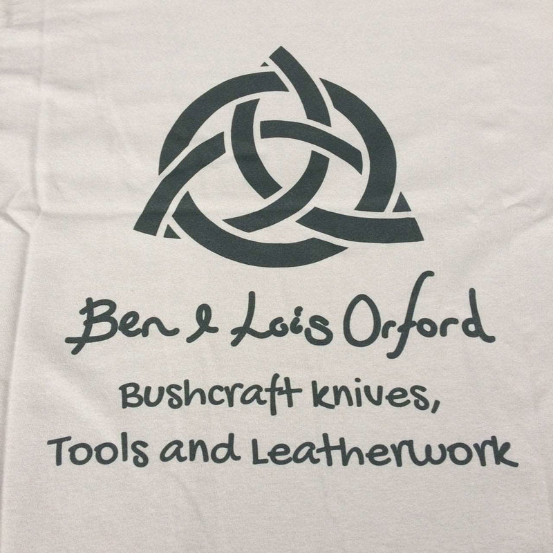 Load image into Gallery viewer, &#39;Eat, Sleep, Carve&#39; T-Shirt - Sand - Ben &amp; Lois Orford
