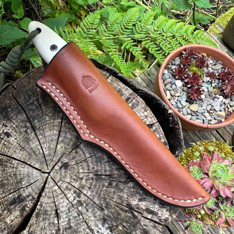 Load image into Gallery viewer, Ivory G10 Campcraft knife

