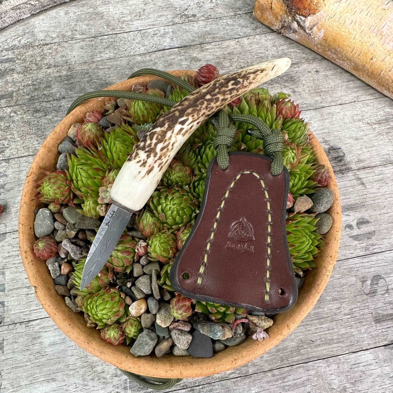 Load image into Gallery viewer, Damasteel Classic tine Field Knife
