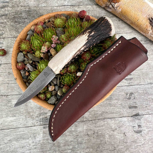 Damasteel Antler Sgian Dubh
