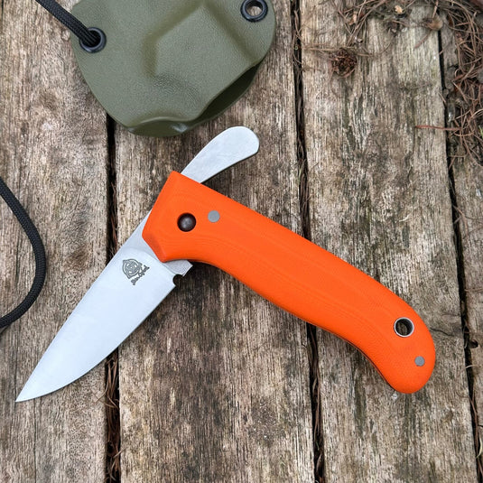 Hunter Orange Flat grind Nomad