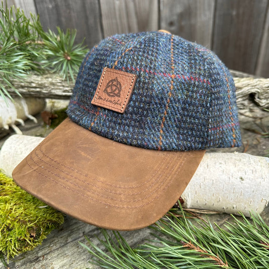 Highland Harris Tweed Cap