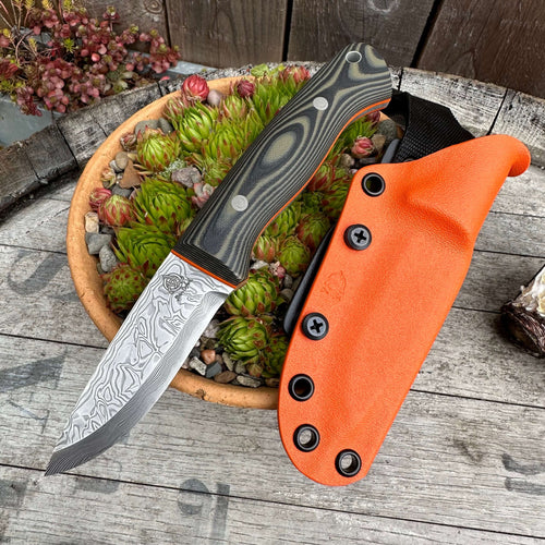 Vinland Damasteel Damascus Trapper