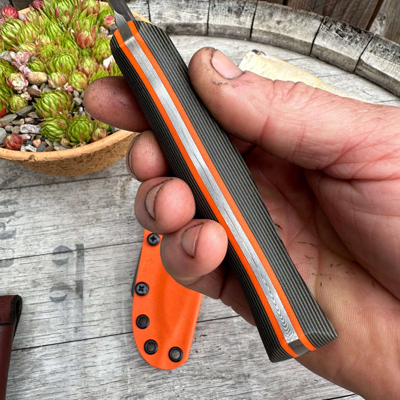 Load image into Gallery viewer, Vinland Damasteel Damascus Trapper
