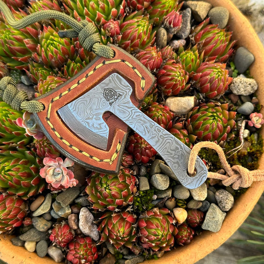 The ATOM Axe - Damasteel