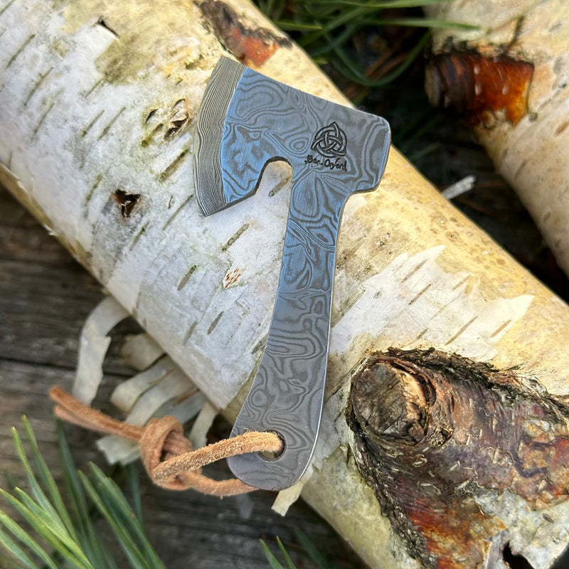 Load image into Gallery viewer, The ATOM Axe - Damasteel
