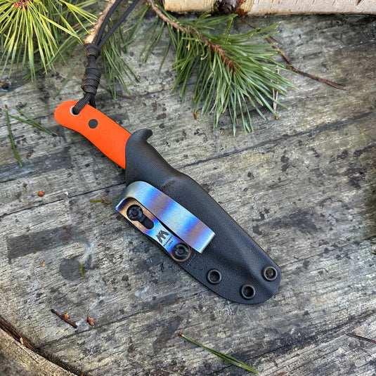 The Pocket Woodlander - Hunter Orange/Black