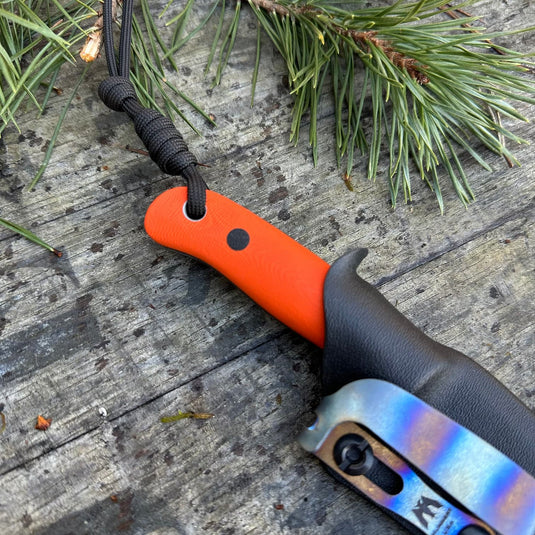 The Pocket Woodlander - Hunter Orange/Black