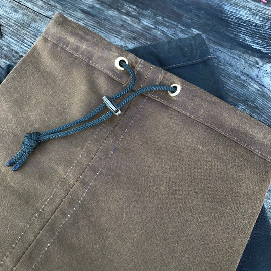 Waxed Cotton Canteen Pouch