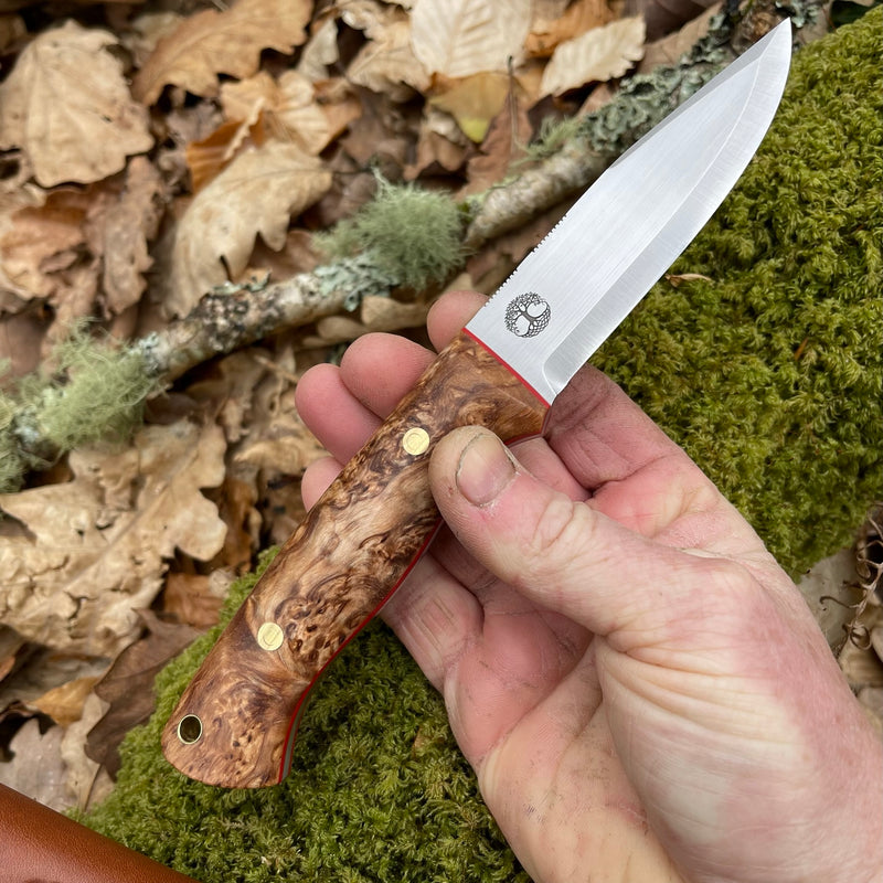 Load image into Gallery viewer, Masur Birch &quot;Tree of Life&quot; Ranger knife
