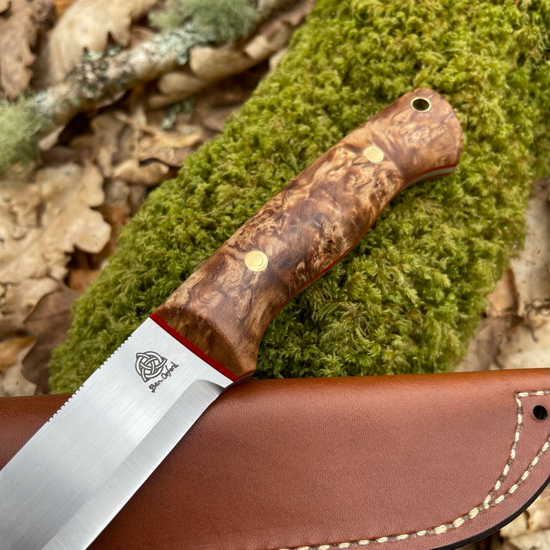 Load image into Gallery viewer, Masur Birch &quot;Tree of Life&quot; Ranger knife
